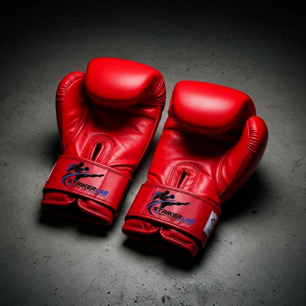 Boxing gloves included with trial