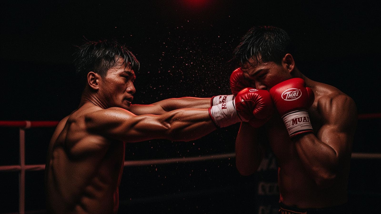 Adult Muay Thai training